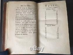 Louis Claude de Saint Martin Tableau Naturel 1782 Martinisme Complet des 2 vol