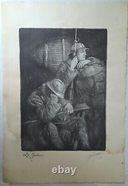 Lucien Jonas Les grandes vertus Françaises album complet de 24 lithographies ww1