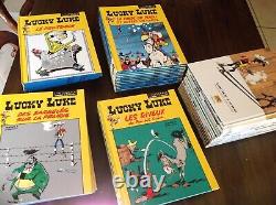 Lucky Luke l'intégrale 40 tomes + lot de 13 autres bd collection très complète