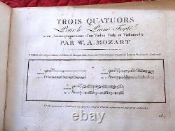 MUSIQUE Collection Complette Oeuvres de Piano par MOZART vers 1800 PLEYEL 54