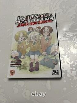 Manga L'Attaque des Titans Junior High School collection complète 11 tomes