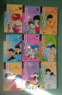 Mangas intégrale Ranma 1/2 collection complète Tome de 1 à 38 Glénat 1er édition