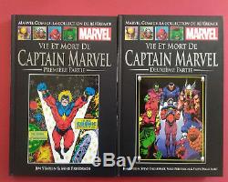 Marvel Comics La Collection Vie Et Mort De Captain Marvel 1 Et 2 Complet