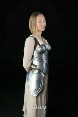 Médiévale Armor Complet Suit Femelle Lady Et Corps Cosplay Costume Sca