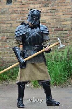 Médiévale Armor Complet Suit Moria Dwark Halloween Costume Cosplay Lord De' Ring