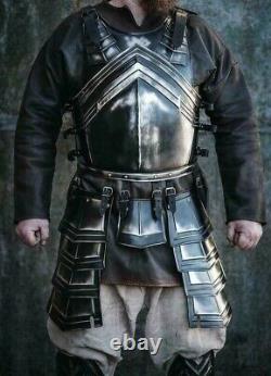 Médiévale Armor Complet Suit Nain Noirci Halloween Costume Cosplay de Lotr