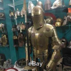 Médiévale Jeu de Rôle Combat Complet Corps Suit Armor Knight Reenactment Armure