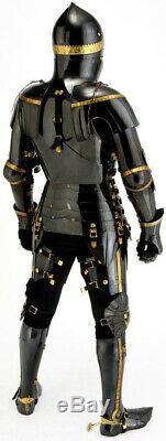 Médiévale Knight Suit de Armor Combat Complet Corps Warrior Cosplay Armure