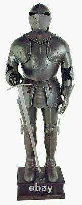 Médiévale Knight Wearable Suit De Armor Crusader Combat Complet Corps Armour