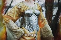 Médiévale Reine De Le Lac Femelle Complet Suit Armor Cuiras Corps Lady