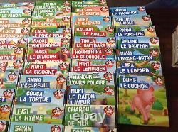 Mes animaux du zoo collection RBA complète et intégrale de 63 livres