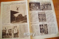 Miroir des sports annees completes1921- 1922 -1923 -JEUX OLYMPIQUES 1924