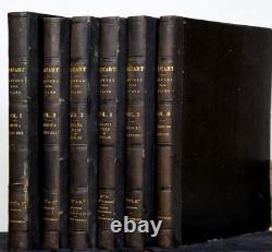 Mozart, Collection Complète Des Ouvres De Piano, 6 Volumes, Vers 1850