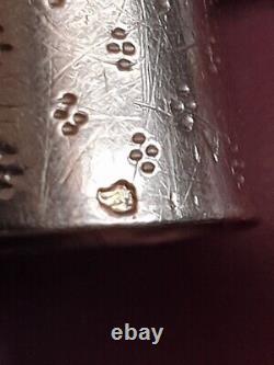 NECESSAIRE DE COUTURE ANCIEN EN OR 18 CARATS FIN XIXeS COMPLET 5 ELEMENTS SEWING