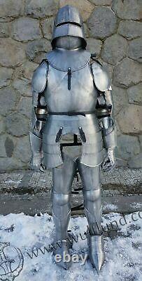 Noël Armure Médiévale Wearable Knight Crusader Complet Suit De Collection Ff