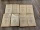 OEUVRES COMPLETES DE PAUL CLAUDEL Commentaires et Exegeses vol 01 a vol 08