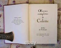 Oeuvres complètes de Colette 16/16, ex. Num°, Club de l'honnête homme, 1973