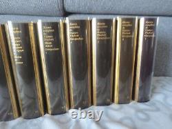 Oeuvres complétes de Gustave Flaubert (1973) Collection de 16 livres en cuir