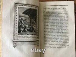 Oeuvres complètes de M. De Florian -Collection en 8 vol. (Dufart, 1803) gravures