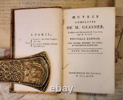 Oeuvres complètes de M. Gessner 2/2, Patris & Gilbert, livres anciens, 1796