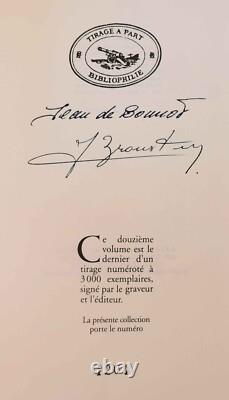 Oeuvres complètes de Maupassant 12/12 ex num°, Jean de Bonnot, livre ancien 1993