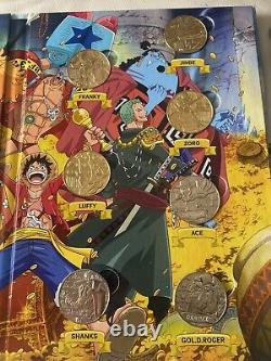 One Piece Collection 13 Mini Medailles Monnaie De Paris set Complet + Album