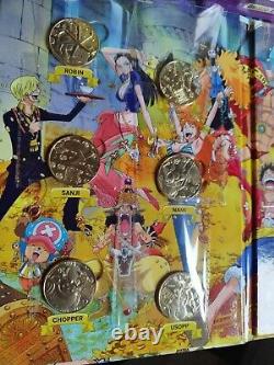 One Piece op Collection 13 Mini Medailles Monnaie De Paris set Complet + Album