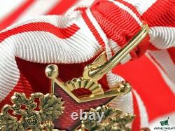 Ordre de Saint Stanislas 1e cl Kit complet Croix cordon Etoile. Russie impériale