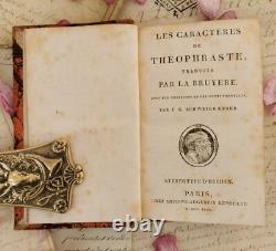 Ouvres complètes de La Bruyère, Antoine-Augustin Renouard, livre ancien 1818
