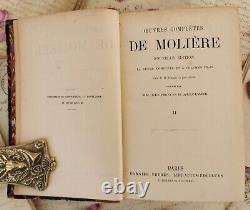 Ouvres complètes de Molière 2/2, Garnier frères, livres anciens, 1900