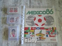 PANINI Mexico 86. Set complet de stickers + Album vide. Complet loose set