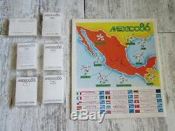 PANINI Mexico 86. Set complet de stickers + Album vide. Complet loose set. Euro
