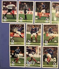 PANINI SET COMPLET WC FRANCE EDITION TOTAL IMAGES A à P MINT & RARE