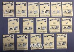 PANINI SET COMPLET WC FRANCE EDITION TOTAL IMAGES A à P MINT & RARE