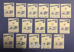 PANINI SET COMPLET WC FRANCE EDITION TOTAL IMAGES A à P MINT & RARE