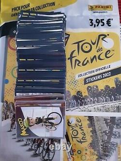 PANINI TOUR DE FRANCE 2022 COMPLET(Album sous blister +358 stickers)