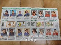 PANINI WORLD CUP MUNCHEN 74 originale complete stickers album 1974