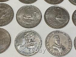 PORTUGAL lot 22 monnaies de 100 escudos SPL/UNC (collection complète) avec rares