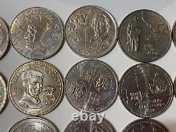 PORTUGAL lot 38 monnaies de 200 escudos UNC (collection complète) avec rares