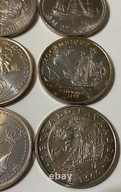 PORTUGAL lot 38 monnaies de 200 escudos UNC (collection complète) avec rares