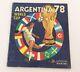 Panini Album coupe du monde football 1978 Argentina Argentine Complet