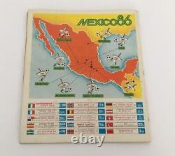 Panini Album coupe du monde football 1986 Mexico Mexique Complet
