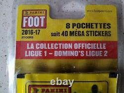 Panini Lot De 8 Pochettes Neuves Foot 2016/2017 Mbappe Rookie