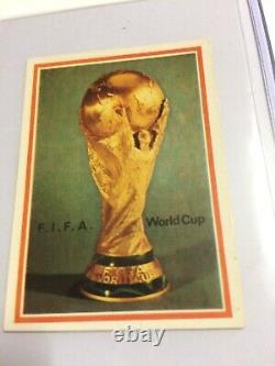 Panini Rare Football Munchen 74 1974 Sticker # 4 Coupe De Monde