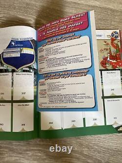 Panini WC World Cup Russia 2018 Album Empty + Set Complet Swiss Gold Edition