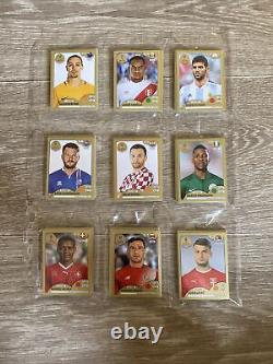 Panini WC World Cup Russia 2018 Album Empty + Set Complet Swiss Gold Edition