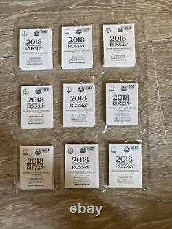 Panini WC World Cup Russia 2018 Album Empty + Set Complet Swiss Gold Edition