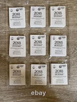 Panini WC World Cup Russia 2018 Album Empty + Set Complet Swiss Gold Edition