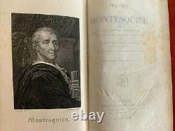 Philosophie Oeuvres De Montesquieu Complet En 8 Volumes Relie 1823