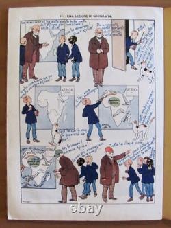 Pinchon Les Aventures De Frullino Éd. Sonzogno, 1931-39 5 Albums Complets